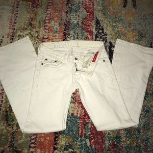 **2 for $10** Express White Denim Jeans